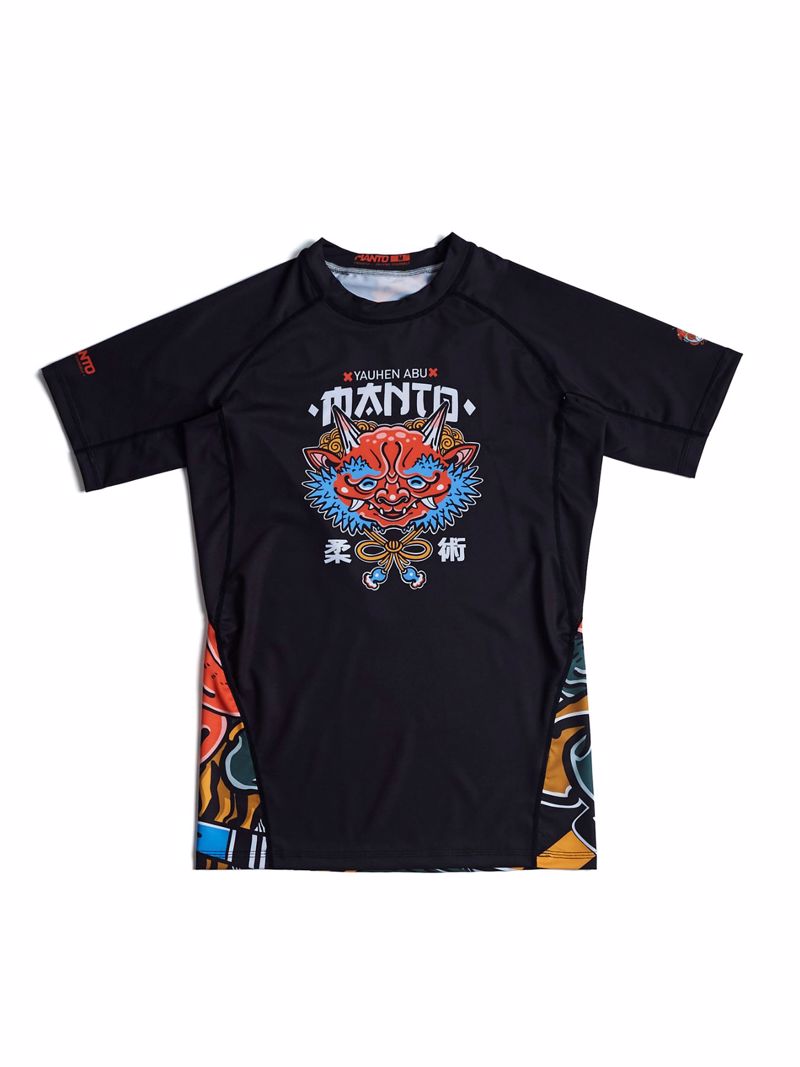 MANTO ONI RASHGUARD -black